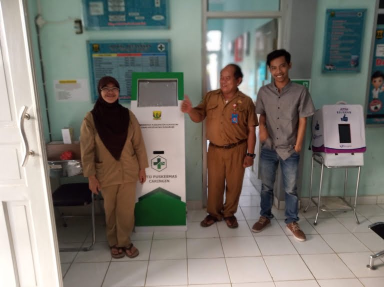 Mesin Antrian Puskesmas Caringin