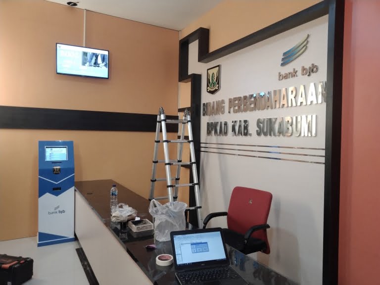 mesin antrian bank bjb bpkad pelabuhan ratu 1