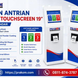flyer kiosk mesin antrian