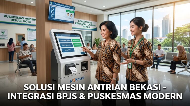 mesin antrian bekasi